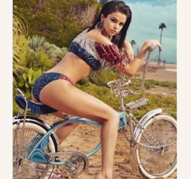 9. Selena posando para Vogue también arrastró otros 7 millones de likes.