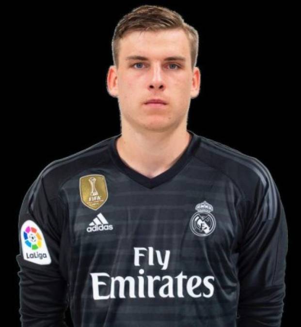 Andriy Lunin (21 años) - El ucraniano será segundo portero del Real Madrid en esta temporada. El joven guardameta, que regresa tras estar cedido en el Oviedo, llevará el dorsal ‘13’, el que dejó Thibaut Courtois.