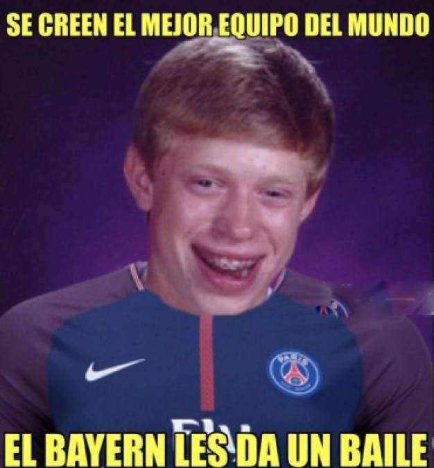 El PSG fue bailado y derrotado 3-1 por el Bayern.