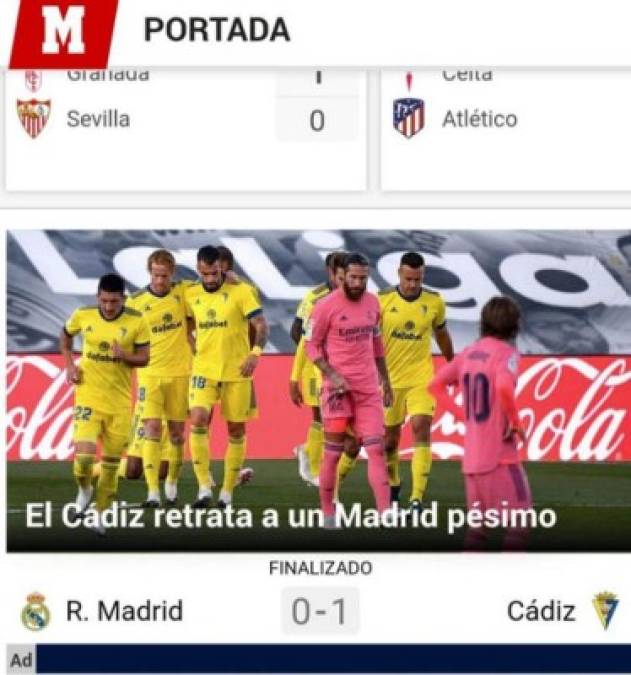 Diario Marca de España.