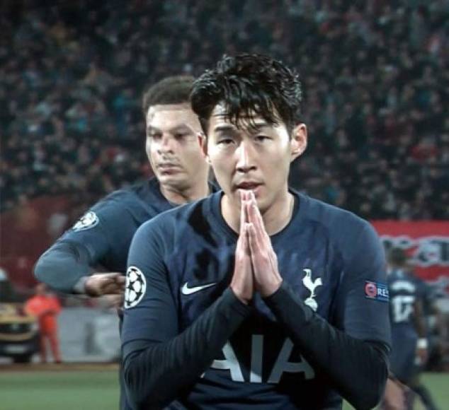 Heung-Min Sou marcó un doblete en el triunfo de visita del Tottenham (0-4) contra el Estrella Roja de Belgrado y el surcoreano en el festejo de uno de sus goles se disculpó con el portugués del Everton, André Gomes, quien sufrió una lesión de gravedad en una falta que le hizo el jugador spurs el pasado fin de semana en la Premier League.