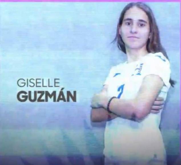 Giselle Guzmán: Mediocampista.