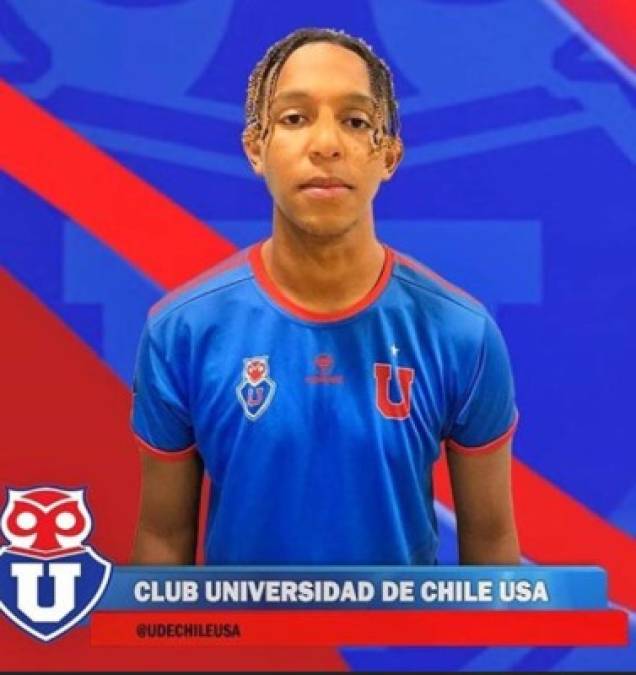 Jancarlo André Plummer: Uno de los hijos de Carlos Pavón que ha sido fichado por el club Universidad de Chile de la UPSL que viene a ser como una cuarta división de Estados Unidos.