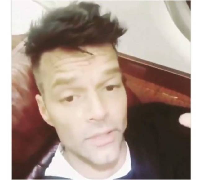Ricky Martin mandó un video en el que cuenta que está en la Ciudad de México y que ha temblado.<br/><br/>El artista manda fuerzas para todo México y los países afectados.