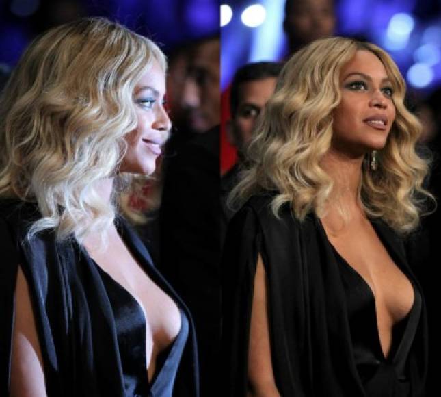 Beyoncé estuvo en primera fila, como siempre acompañada de su esposo el rapero Jay Z.