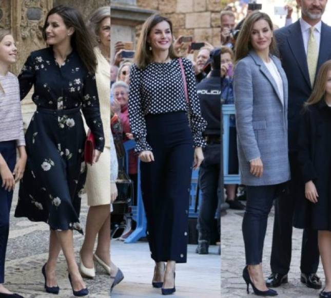 La revista española afirma que esta ha sido la primera vez en 15 años que Letizia no ha apostado por una falda o un pantalón para acudir a la misa celebrada anualmente en el merco de la Semana Santa.