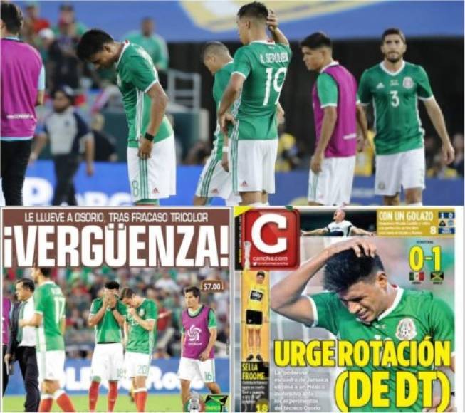 México fue eliminado sorpresivamente con marcador de 1-0 por Jamaica en las semifinales de Copa Oro por lo que inmediatamente los cuestionamientos de la prensa no se han hecho esperar, un sector ya pide la salida de Juan Carlos Osorio.