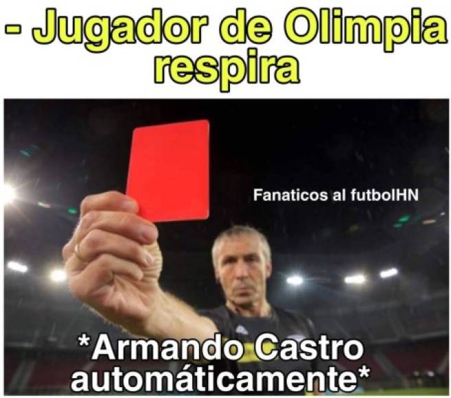 El trabajo del árbitro Armando Castro ha sido cuestionado y los memes no podían faltar.