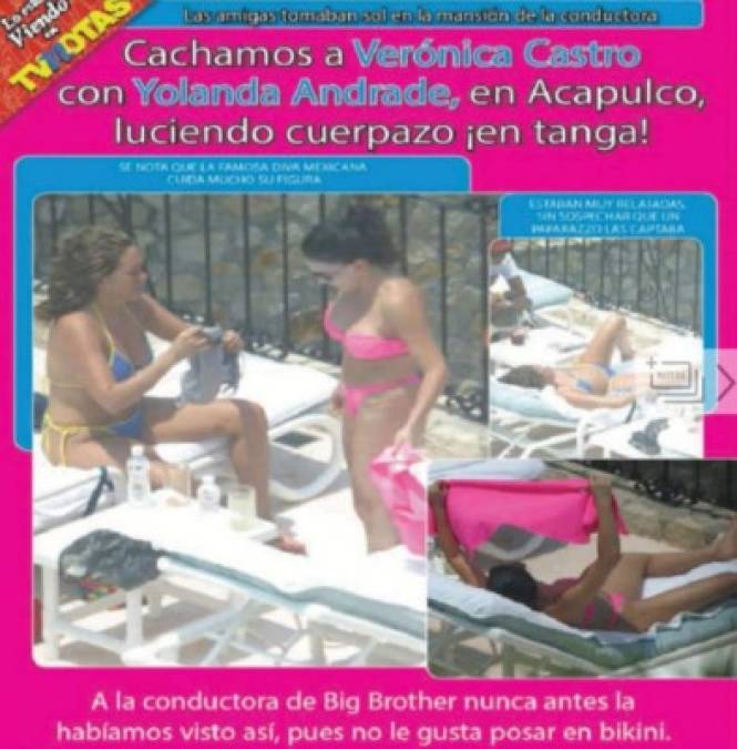 Al parecer Verónica y Yolanda se volvieron inseparables, tanto que en 2004 se casaron en Ámsterdam.<br/><br/>'Cuando se casaron Yolanda tenía 31 y Verónica 50; las dos estaban preciosas en aquel entonces y la boda se realizó cuando ellas estaban bien pachecas (alcoholizadas), y fue una ceremonia simbólica, sin un papel de por medio.'<br/>