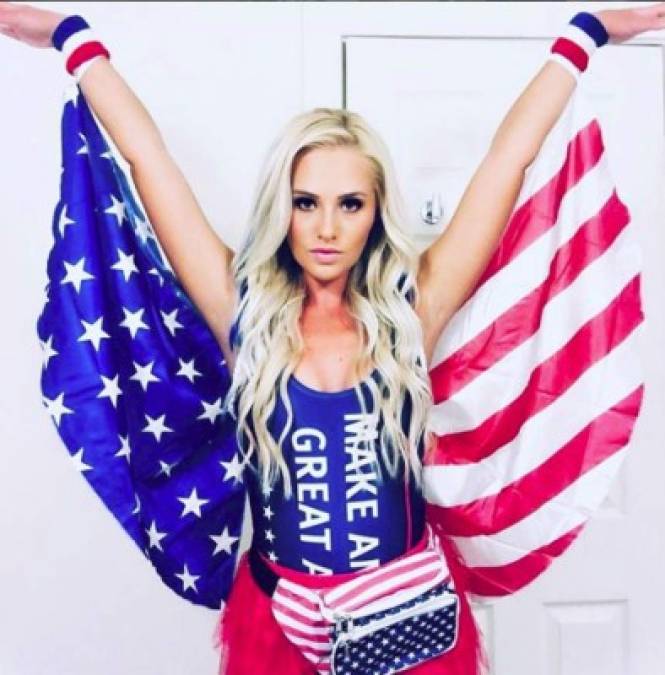 Tomi Lahren es una de las presentadoras políticas más conservadoras de Estados Unidos que a su corta edad alcanzó la fama gracias a sus polémicas posturas contra los demócratas, los afroamericanos y los inmigrantes, además de ser una de las más fieles defensoras del presidente Donald Trump.