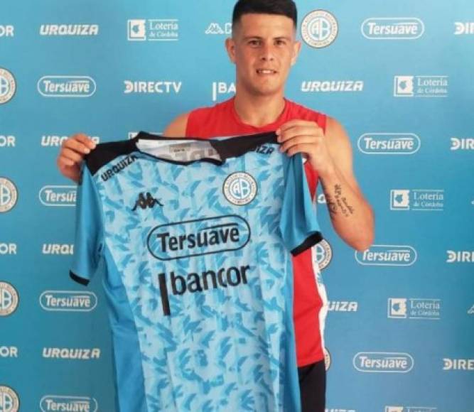 Marcelo Estigarribia: El delantero argentino fue anunciado como nuevo jugador del club Belgrano de la segunda división de Argentina, firmó hasta el 2021. Estuvo un año con Motagua.