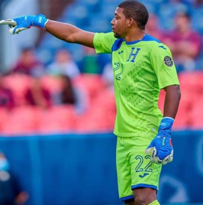 Buba López: El mejor portero de la Nations League estará bajo los tres palos de la selección de Honduras. Foto Concacaf.