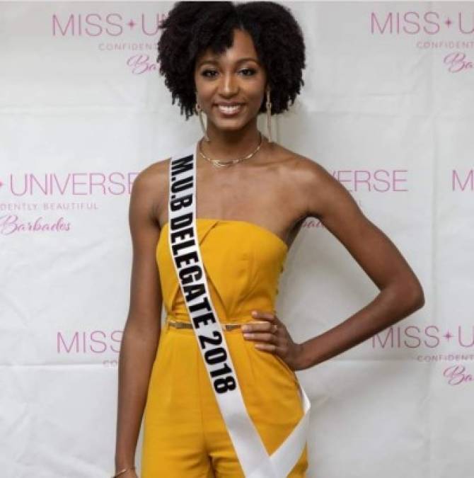 Miss universo barbados 2018 - Meghan Theobalds<br/>