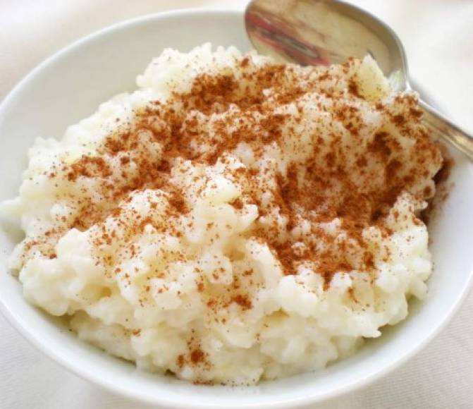 Para los amantes de lo dulce nada mejor que un delicioso arroz con leche.