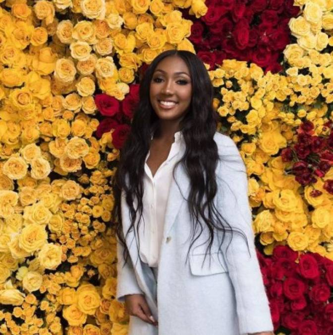 La embajadora de los Golden Globes este año Isan Elba, hija del actor Idris Elba.