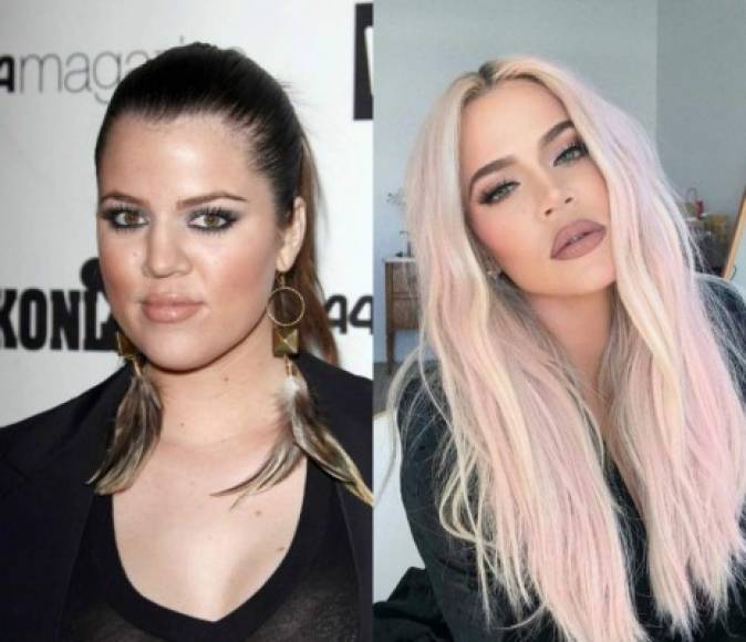 Khloé Kardashian sí puede decir 'cuanto hacen 10 años', la celebridad ha cambiado tanto que ya ni siquiera parece ella.
