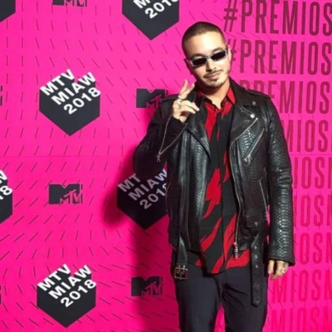 El cantante de género urbano J Balvin, una de los más nominados en los premios MTV Millennial 2018.<br/>