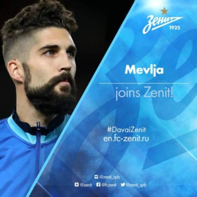 El Zenit se hace con el internacional esloveno Miha Mevlja. El defensa central de 27 años firma hasta 2021.