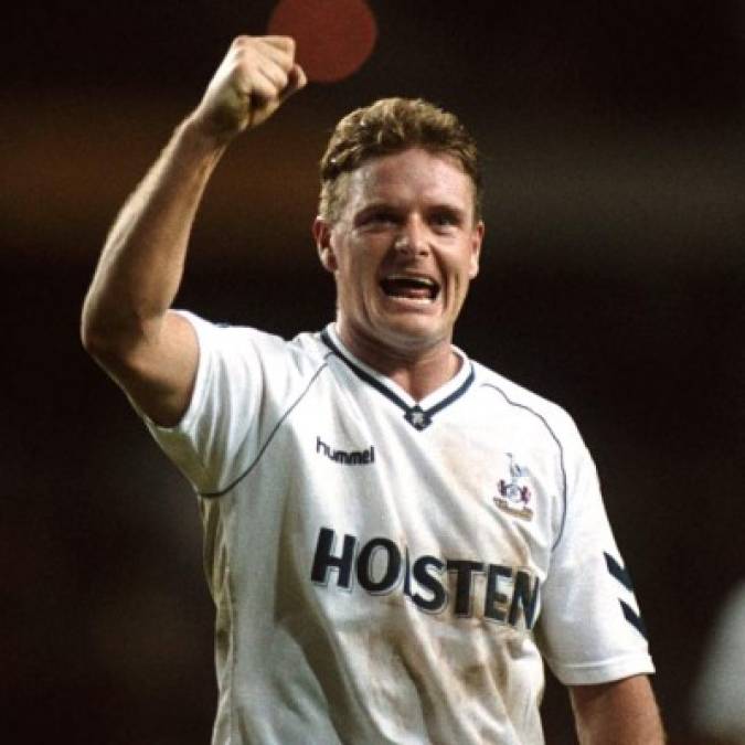 Paul John Gascoigne es de los mejores jugadores ingleses de la historia