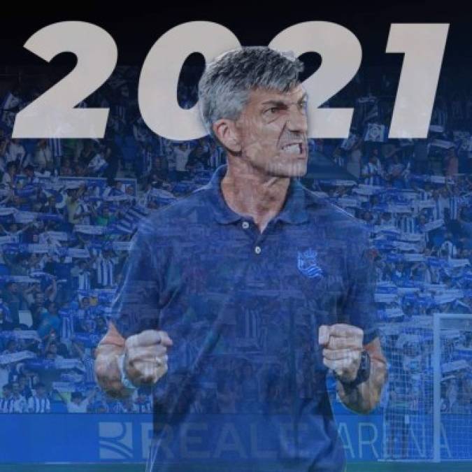 El entrenador español Imanol Alguacil ha renovado este viernes por una temporada más su contrato con la Real Sociedad. 'Me siento querido, respetado y valorado', dijo el técnico.