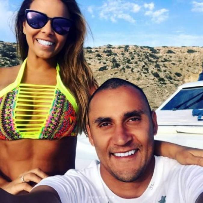 Andrea Salas es la hermosa esposa de Keylor Navas, portero del Real Madrid.