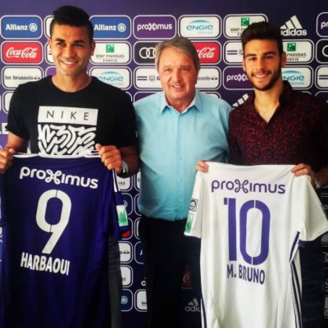 Massimo Bruno y Hamdi Harbaoui se han comprometido con el Anderlecht esta mañana. Los dos jugadores proceden del Leipzig y del Udinese respectivamente.