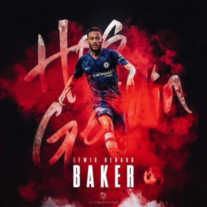 El Chelsea sigue con su operación salida y este viernes anunció la cesión del centrocampista inglés Lewis Baker con el Trabzonspor de Turquía. El jugador firma con el club turco para la próxima temporada.