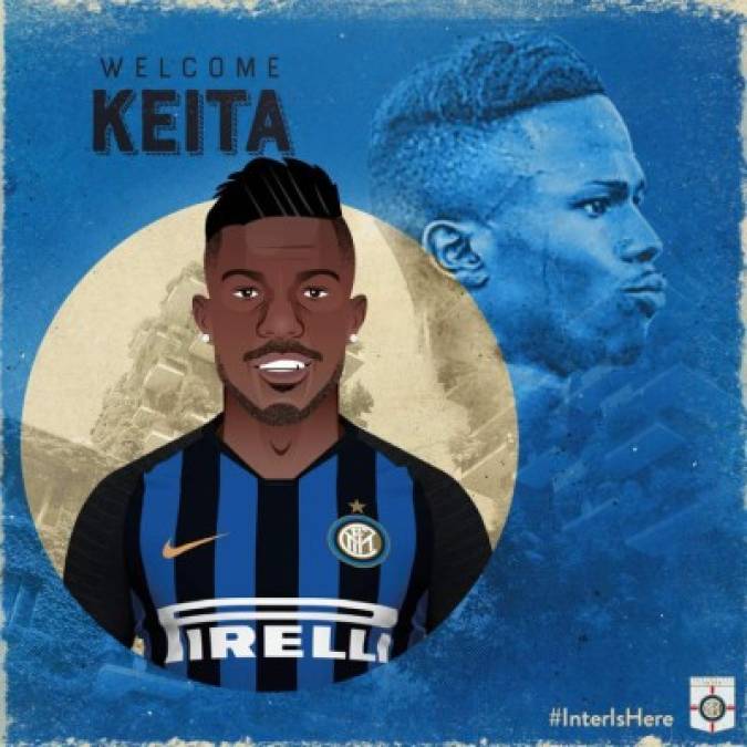 El Inter de Milán obtiene la cesión del extremo senegalés Keita Baldé por una temporada por 5.000.000 € con opción de compra por 34.000.000 €. El jugador llega procedente del Mónaco de Francia y es otro de los grandes jugadores que llegan a Italia.