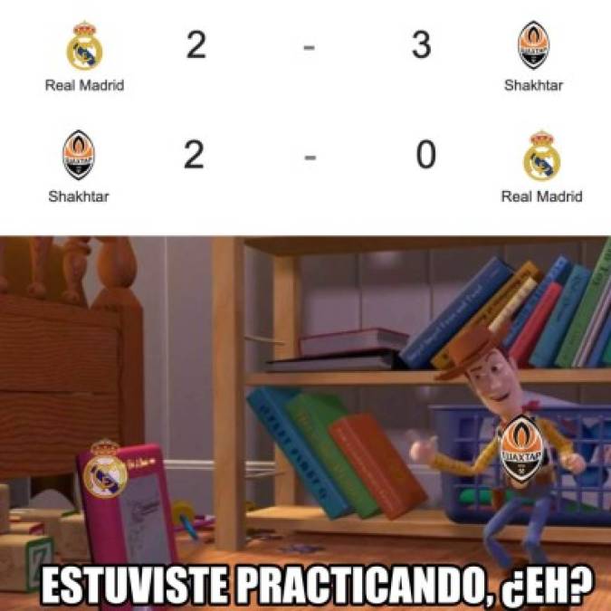 Real Madrid sufrió su segunda derrota en la fase de grupos de la Champions y una vez más fue ante el SHAKHTAR.