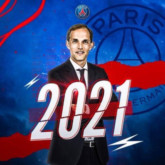La directiva del PSG anunció la extensión del contrato del entrenador Thomas Tuchel hasta el 2021.