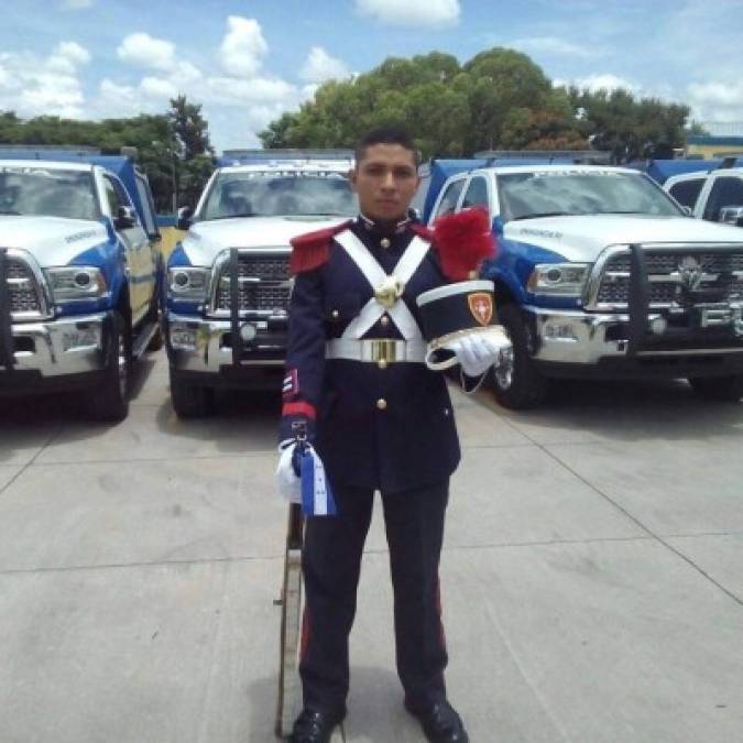 El joven hondureño cursaba el cuarto año en la Academia Nacional de Policía (Anapo).