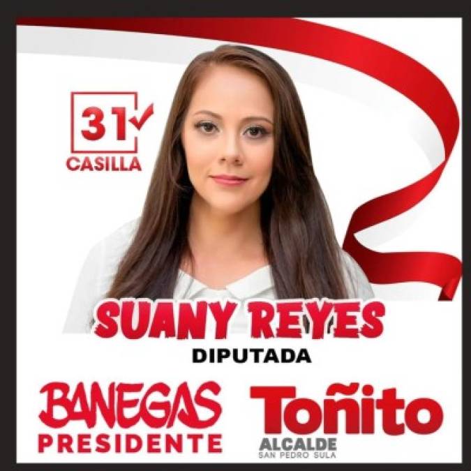 En la casilla 31, la joven Suany Reyes es precandidata a diputada por Cortés en el movimiento de Darío Banegas.
