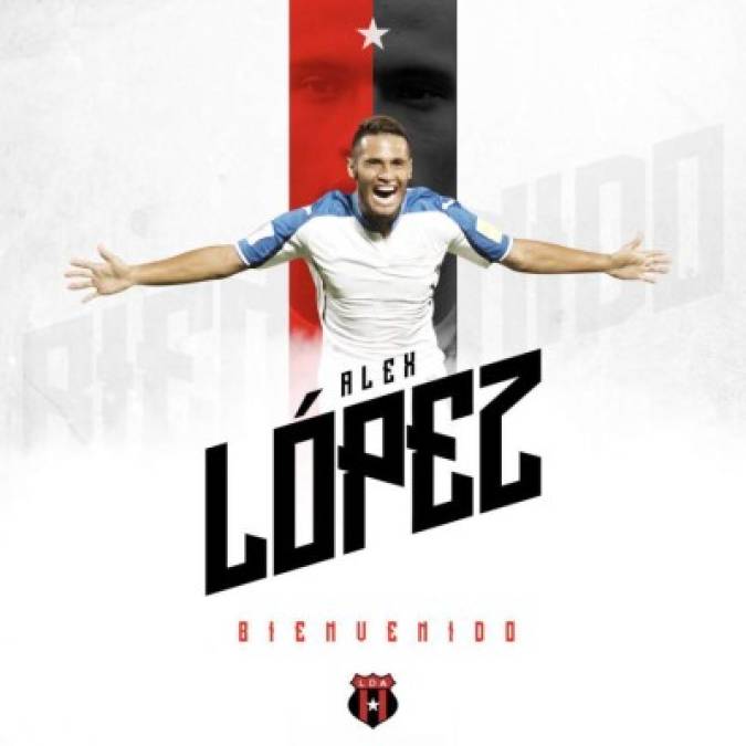 El mediocampista hondureño Alexander López se convirtió en nuevo fichaje de la Liga Deportiva Alajuelense de Costa Rica, tras terminar su contrato con el Olimpia.