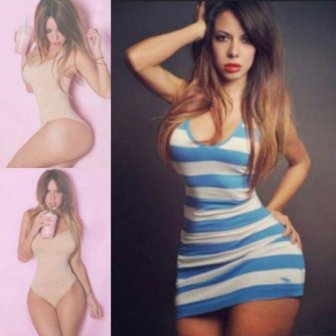 Ella acostumbra a publicar imágenes muy sugerentes y sensuales en las redes sociales.