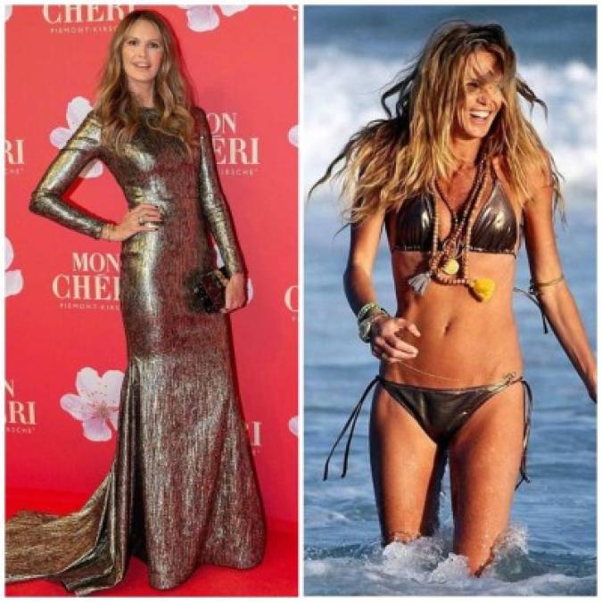 Elle MacPherson<br/>54 años<br/><br/>A punto de cumplir sus 55 primaveras la australiana sigue teniendo un cuerpo de modelo de pasarela.