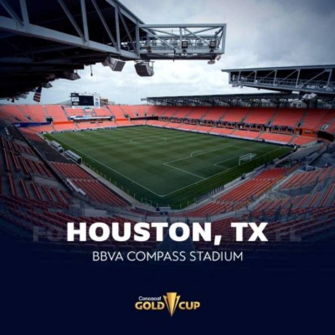 BBVA Compass Stadium (Houston, Texas) - Este estadio es propiedad del Houston Dynamo (MLS), equipo en el que militan los hondureños Maynor Figueroa y Boniek García.
