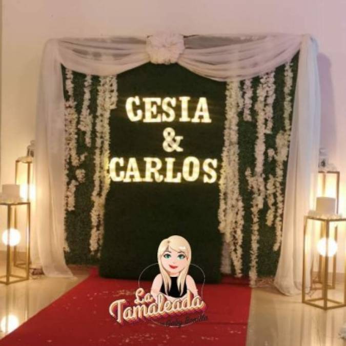 Así lució la estancia en donde la feliz pareja se dio el 'Sí, acepto'. Foto: La Tamaleada de Gaby Bonilla