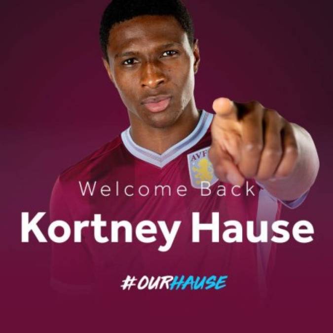 El Aston Villa anuncia el fichaje del defensa central Kortney Hause procedente del Wolverhampton.