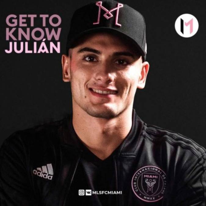 Julián Carranza: Defensor central argentino que ya fue fichado por el Inter Miami. Cuenta con 19 años de edad.<br/>