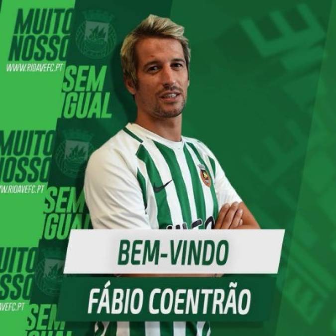 El futbolista portugués Fabio Coentrao ha rescindido su contrato con el Real Madrid para fichar por el Rio Ave portugués, club en el que el defensor comenzó su carrera y por el que firma una temporada. 'El Real Madrid CF y Fabio Coentrão han acordado la rescisión del contrato del jugador. El Real Madrid quiere expresar su agradecimiento por estos años en los que ha estado vinculado al club y le desea lo mejor en su nueva etapa', apuntó la entidad madrileña a través de un comunicado en su página web.