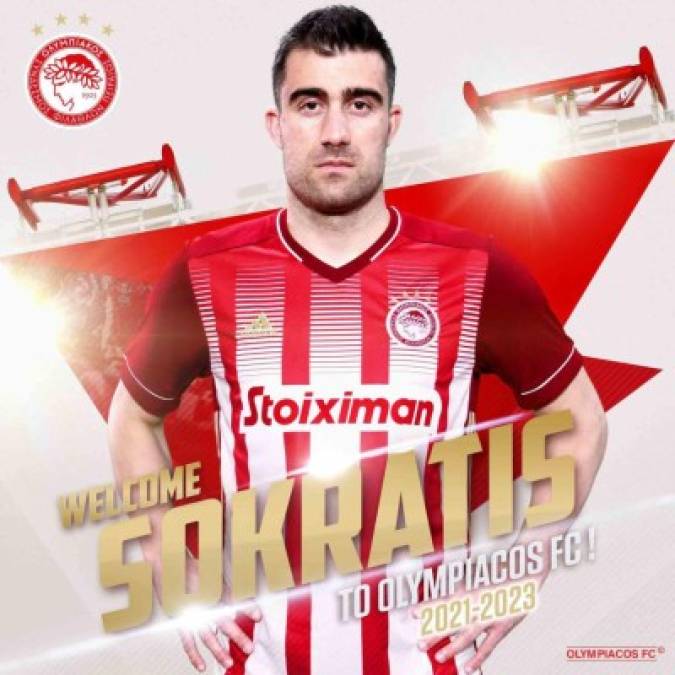 El Olympiacos ha fichado al central griego Sokratis Papastathopoulos, llega procedente del Arsenal de la Premier League de Inglaterra.<br/>