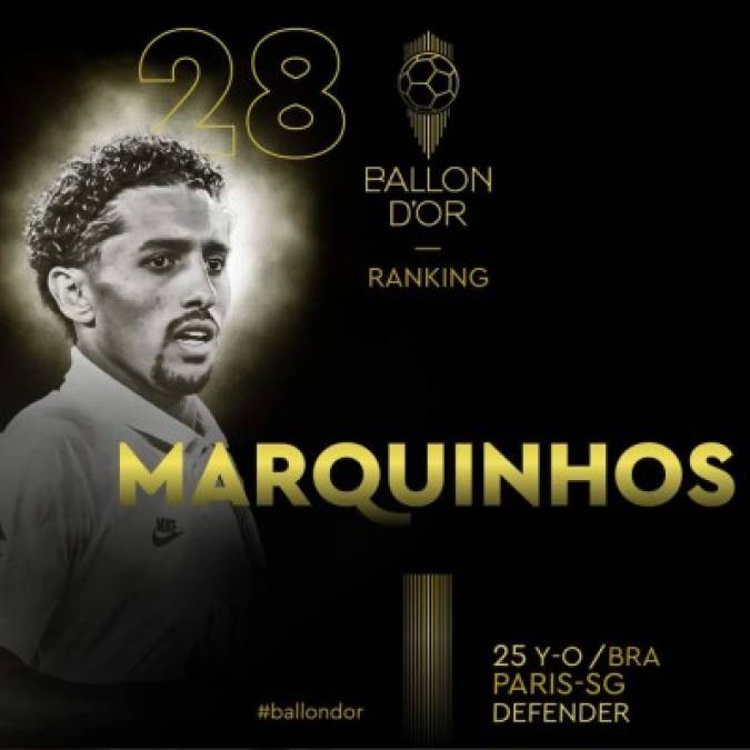 El número 28 lo comparte el brasileño del PSG, Marquinhos, con Joao Félix.