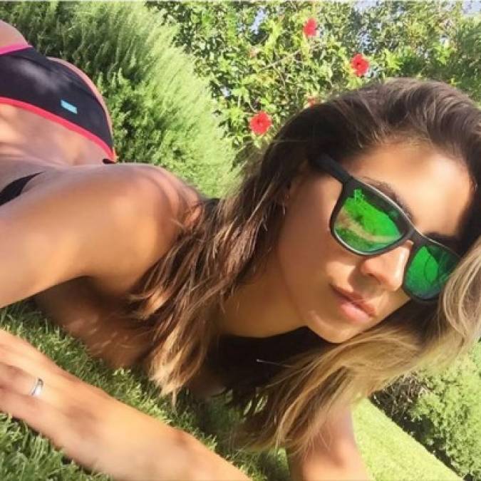 Melissa Satta en una imagen de su perfil de Instagram.