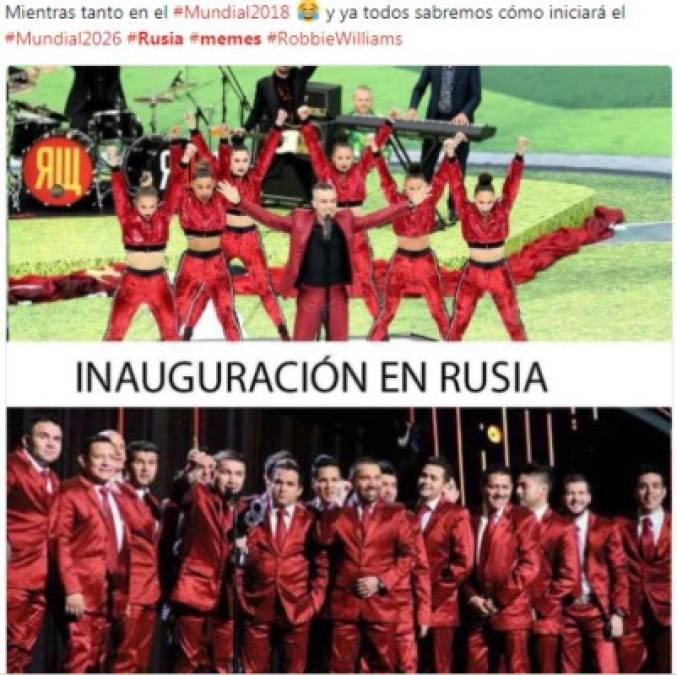 Los memes no podían faltar en las redes sociales tras los sencillos actos de inauguración.