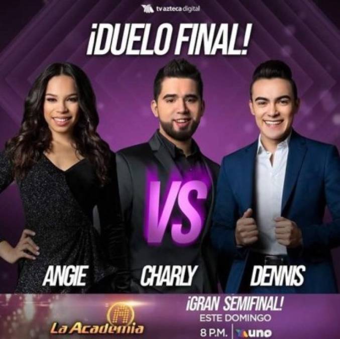 El domingo 16 de febrero Angie se enfrenta contra Charly y Dennis, donde cada uno competirá por un premio de 50,000 pesos mexicanos.