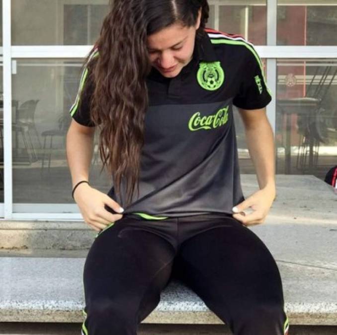 La joven de 19 años ya forma parte de la selección mexicana femenina.