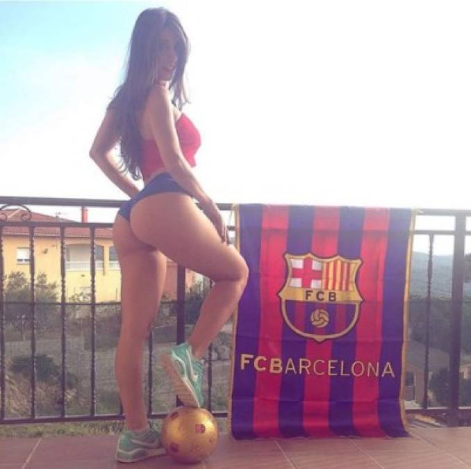 La fanática tiene 28 años y su amor por el Barcelona es declarado.