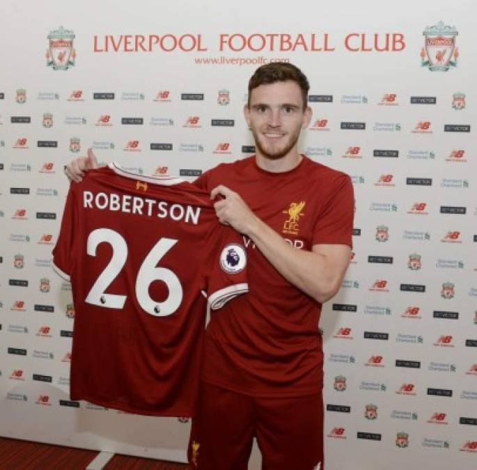 El Liverpool ha hecho oficial la llegada del defensor escocés de 23 años Andy Robertson, que llega procedente del Hull City. En la operación ha entrado Kevin Stewart, que cambia Anfield por el KCOM Stadium.