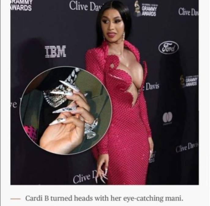 Bui es también la artista de uñas preferida de Cardi B y una celebridad en las redes sociales.