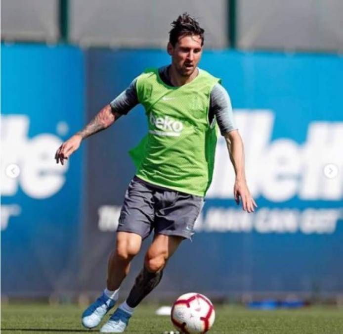 Desde la Copa América Centenario 2016, Messi no se cortaba la barba.